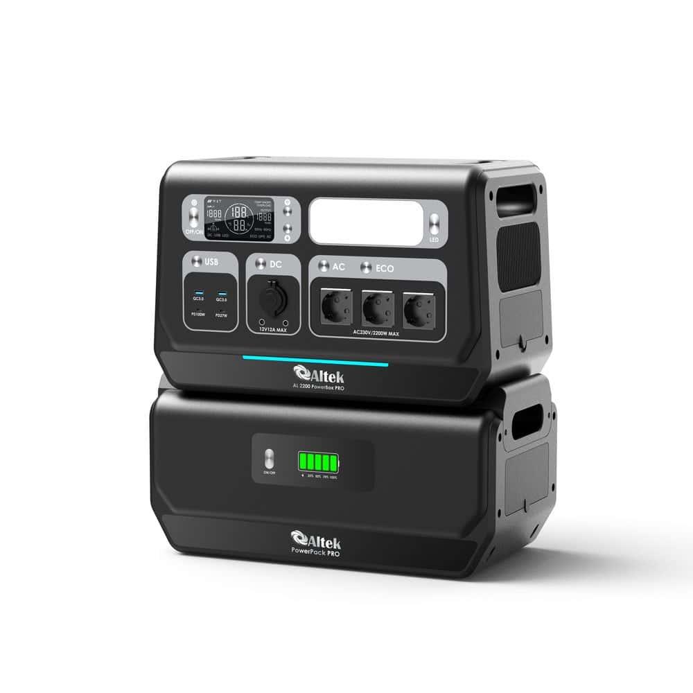 Портативна зарядна станція ALTEK AL 2400 PowerBox PRO PLUS (2048 Вт·г) 2116995