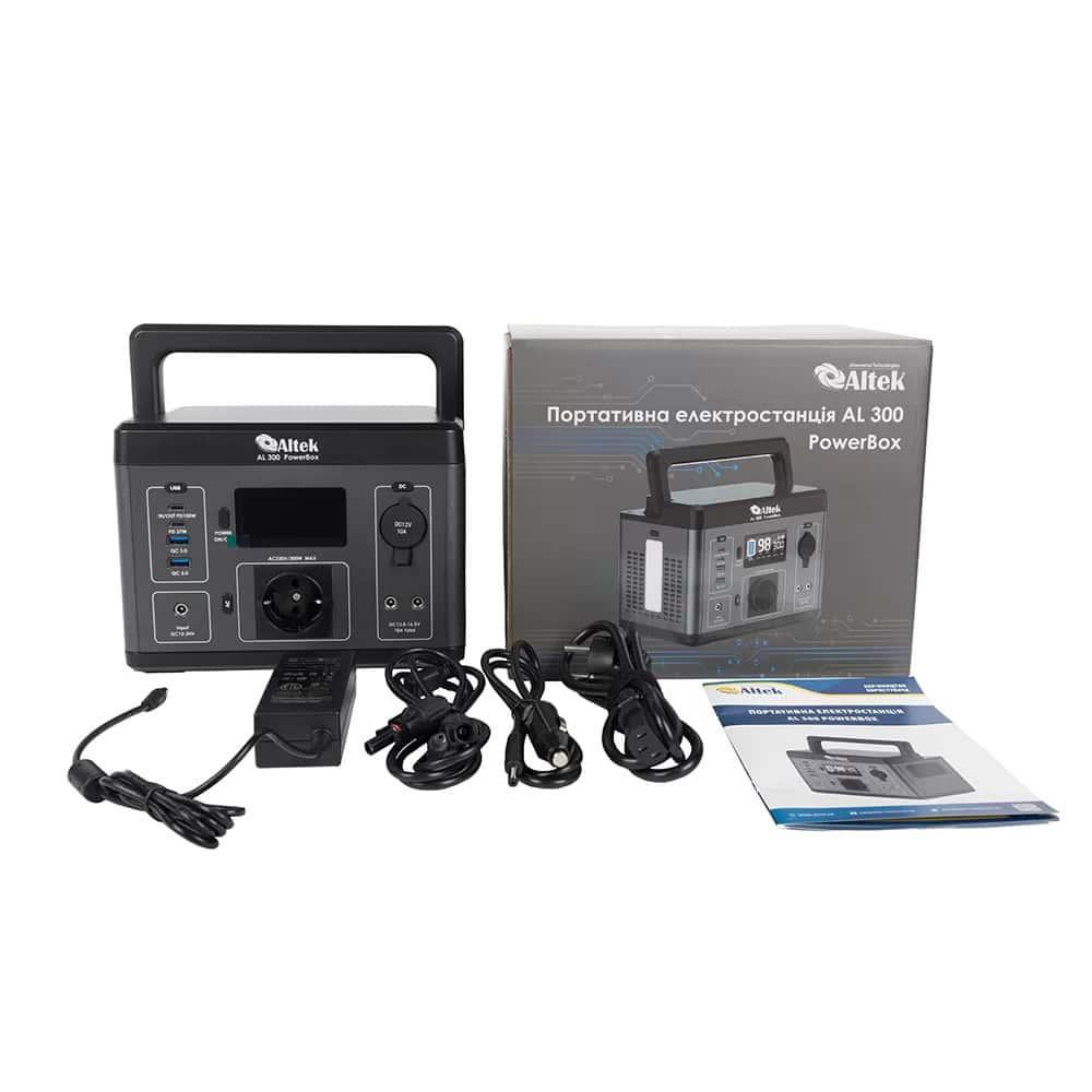 Портативна зарядна станція ALTEK PowerBox AL 300 (296 Вт·г) 2115754