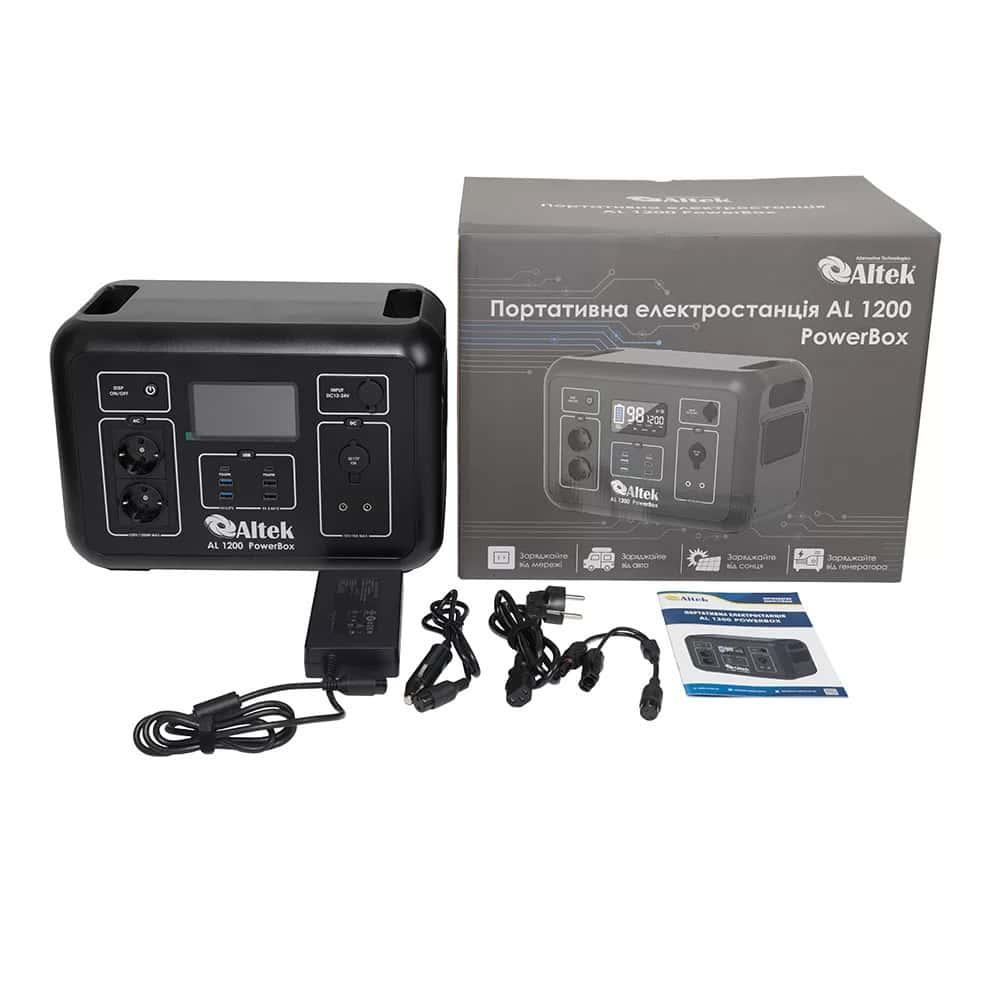 Портативна зарядна станція ALTEK PowerBox AL 1200 (1132 Вт·г) 2115814