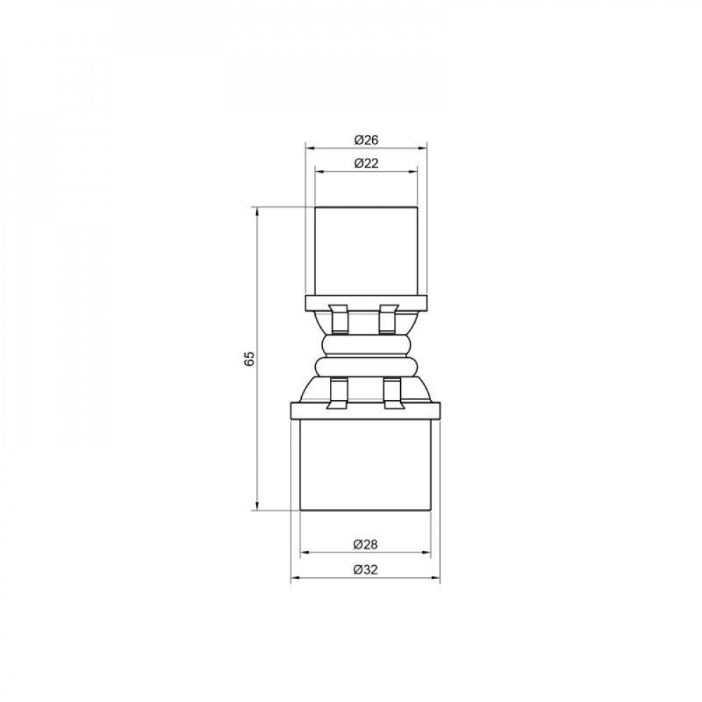 Муфта прес Icma 26х20 №400 SD00006298
