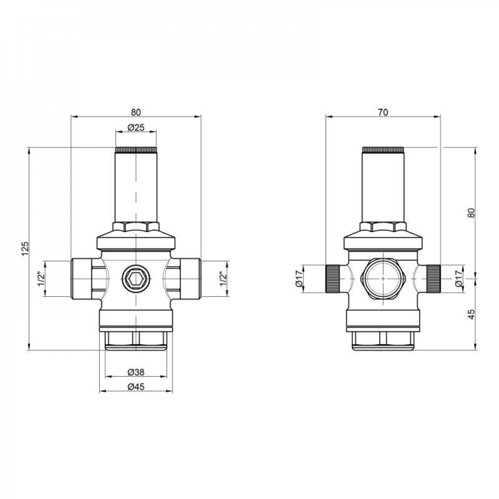 Редуктор Icma 1/2" №246 SD00008056