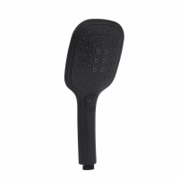 Лійка для ручного душу Lidz (255х106х42) для змішувачів та душових систем Kubis Black LDKUB2551064249511