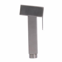 Лійка для ручного душу Lidz (125х61х25) для змішувачів для гігієнічного душу Kubis Nickel LDKUB1256125N49514