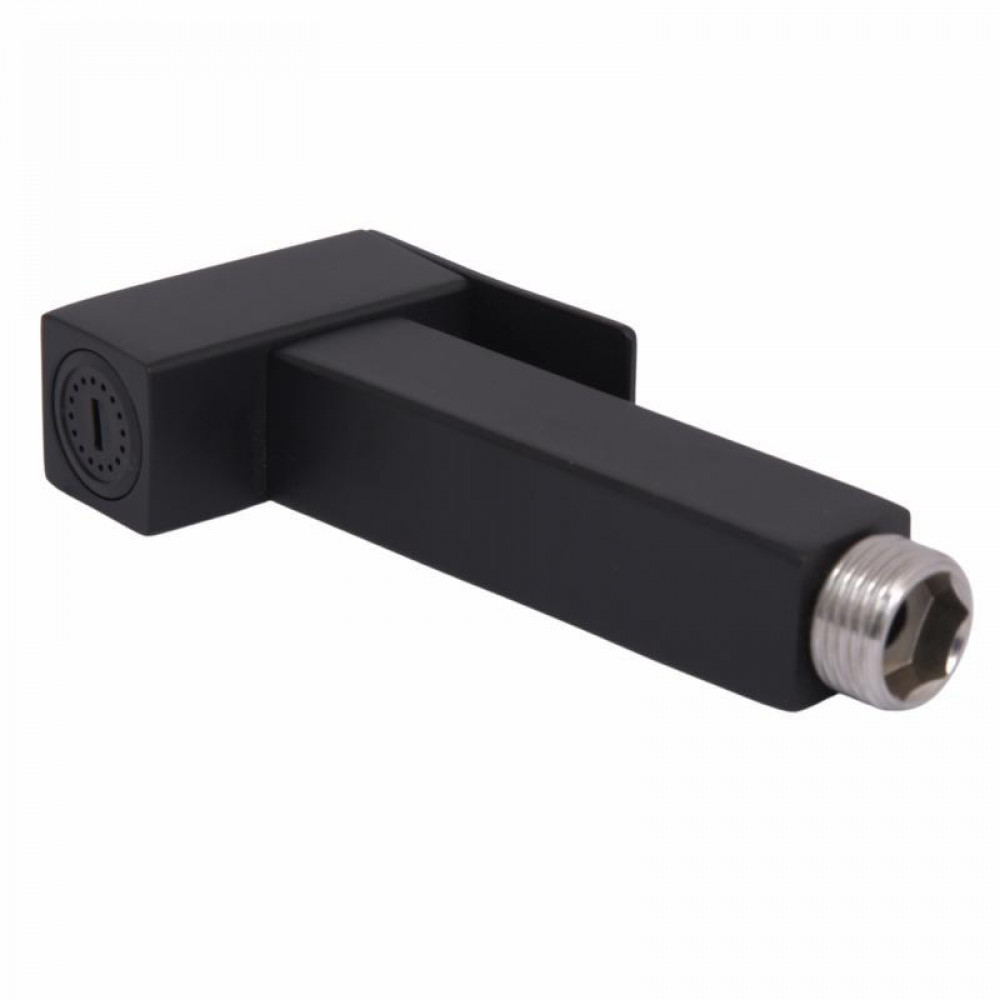 Лійка для ручного душу Lidz (125х61х25) для змішувачів для гігієнічного душу Kubis Black LDKUB1256125B49515 SD00055639