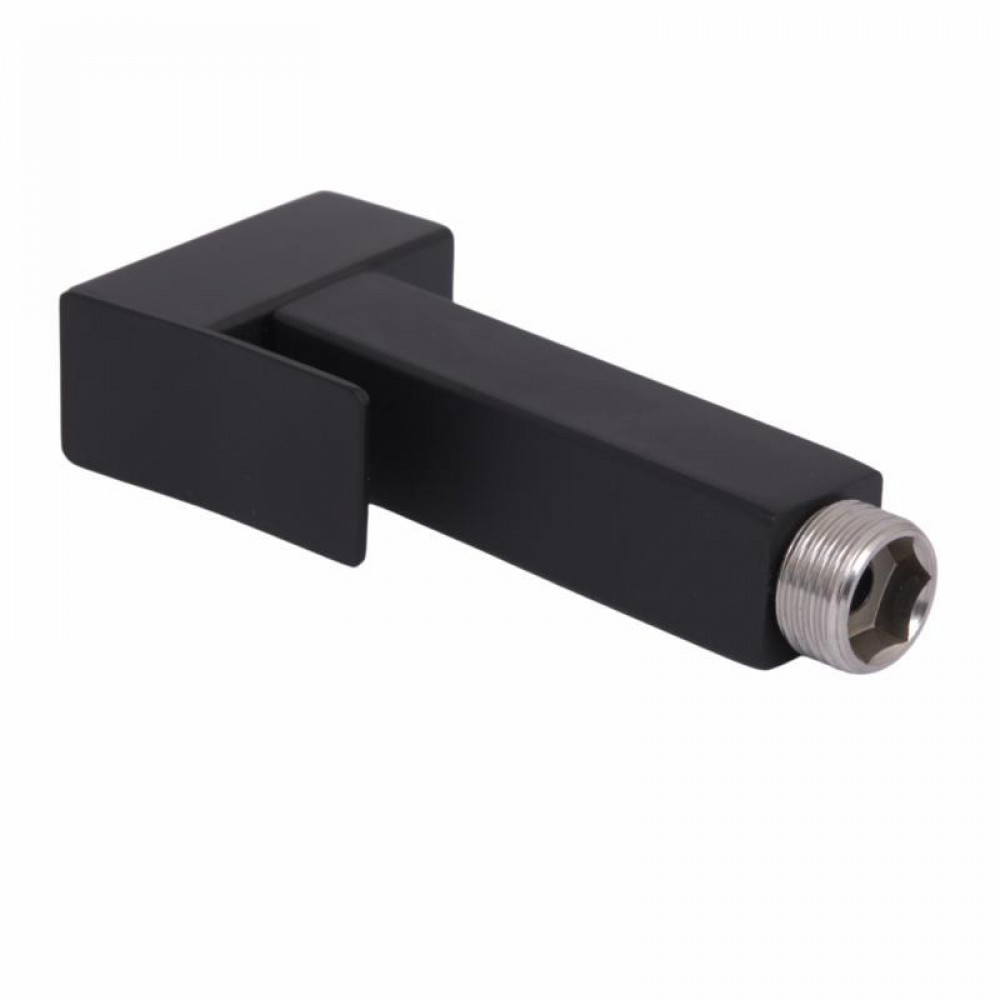 Лійка для ручного душу Lidz (125х61х25) для змішувачів для гігієнічного душу Kubis Black LDKUB1256125B49515 SD00055639