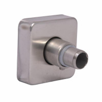 Кронштейн стійки Lidz (34,5х53х53) для душових систем Kubis 1033,1030 Nickel LDKUB3455353N49524