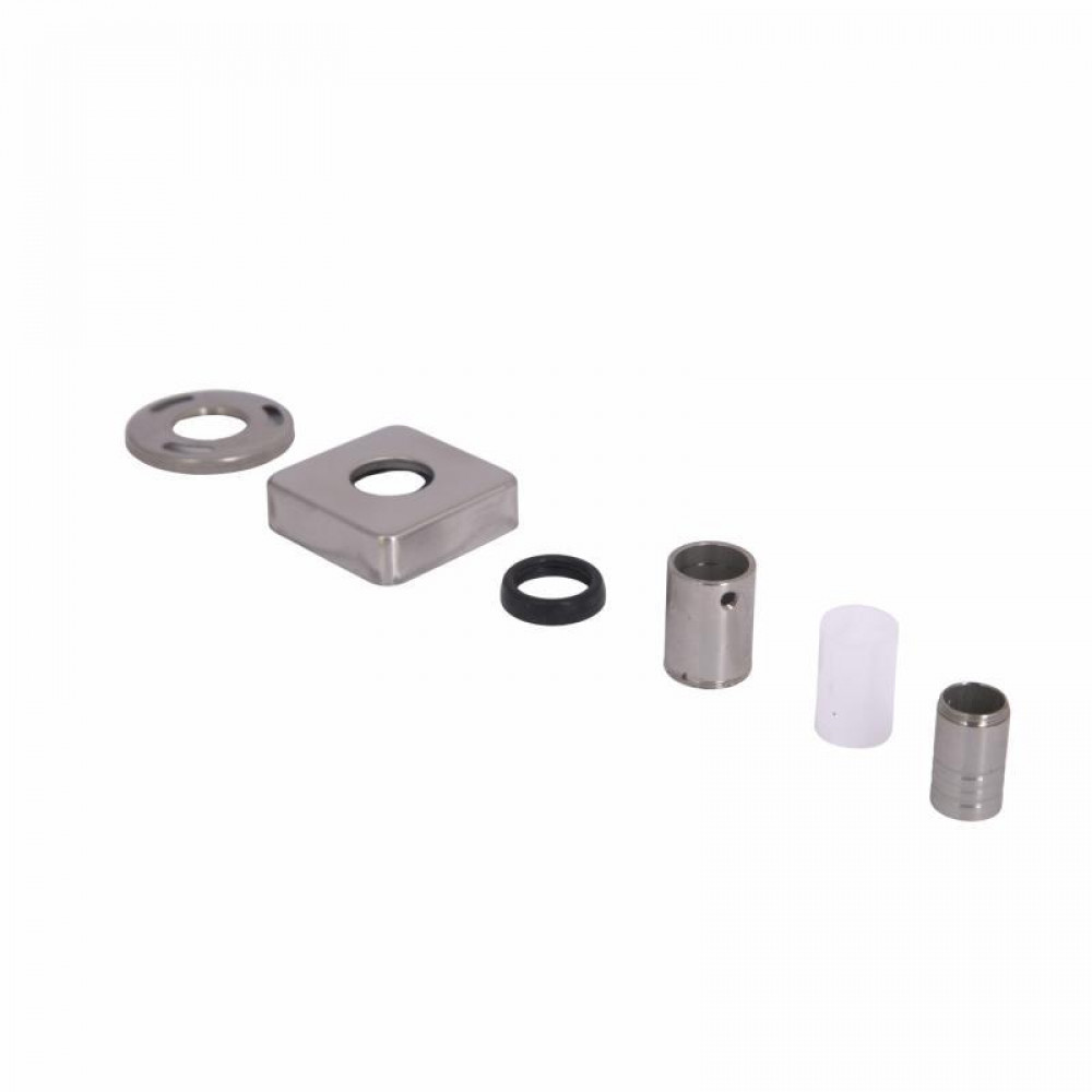 Кронштейн стійки Lidz (34,5х53х53) для душових систем Kubis 1033,1030 Nickel LDKUB3455353N49524 SD00055648