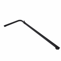 Стійка в зборі Lidz (900х350х30) для душових систем Kubis 1030 Black LDKUB90035030B49526