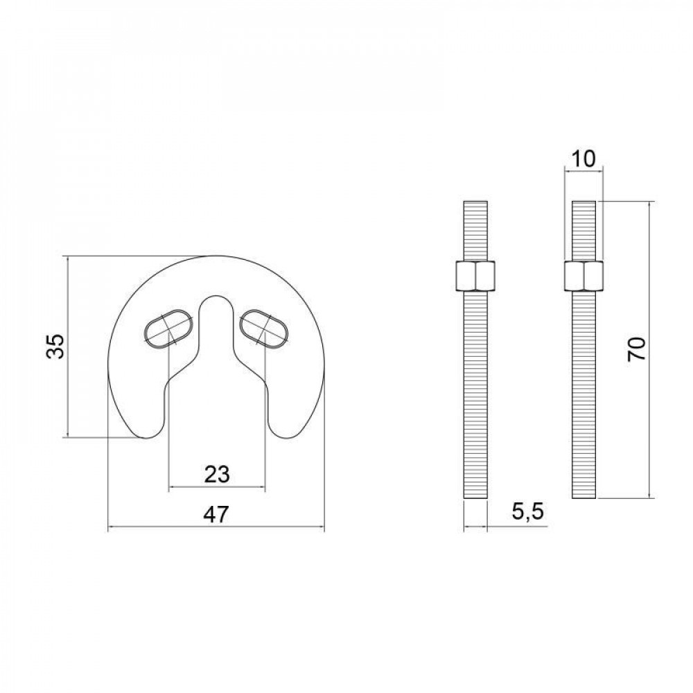 Кріплення для змішувача Lidz Repair 020 LDREP02025843 SD00031940