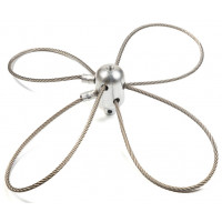 Щітка алюмінієва з тросами до набору Ecodym Турбо-Щітка 370 мм