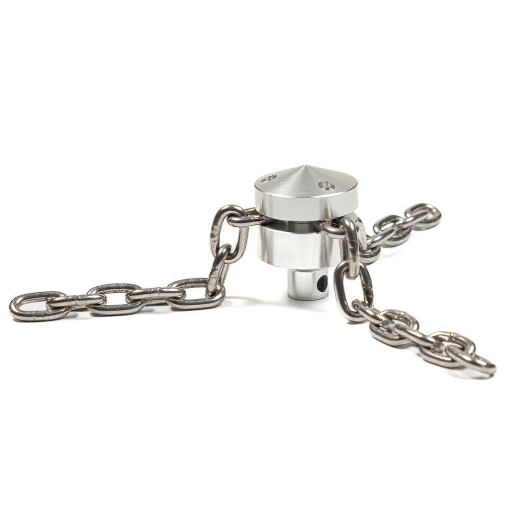 Щітка алюмінієва з ланцюгами до набору Ecodym Турбо-Щітка 280 мм 114914