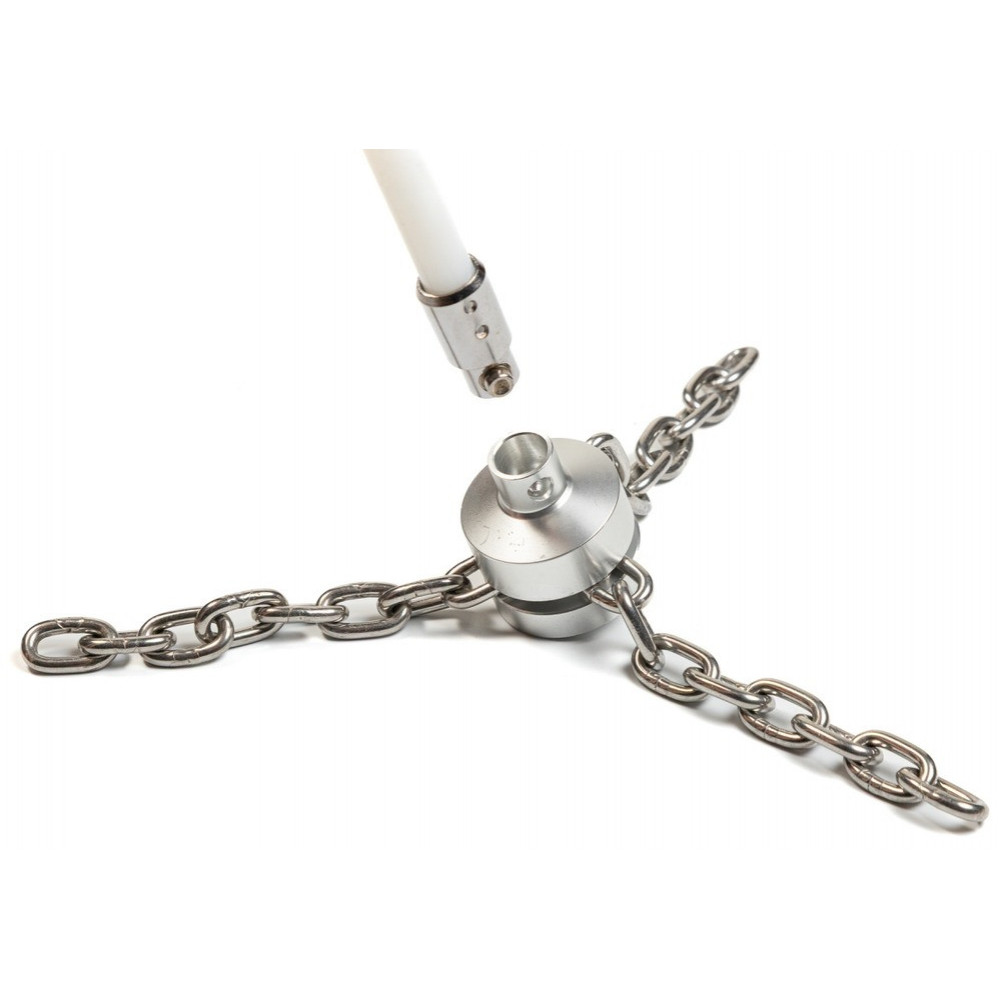 Щітка алюмінієва з ланцюгами до набору Ecodym Турбо-Щітка 280 мм 114914