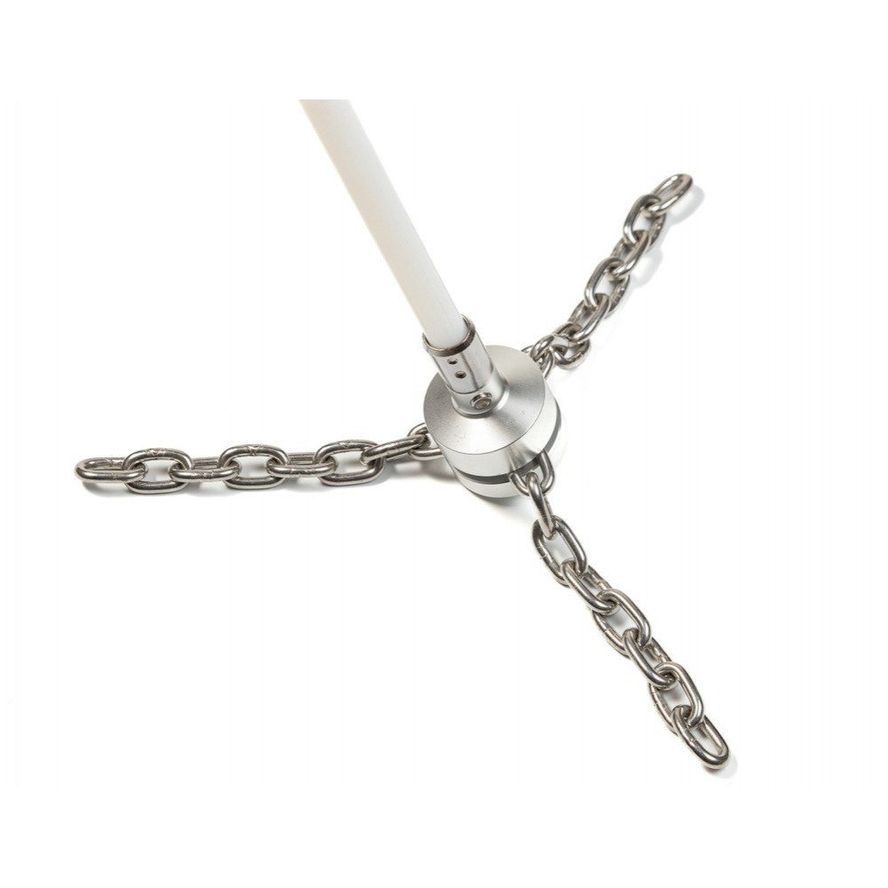 Щітка алюмінієва з ланцюгами до набору Ecodym Турбо-Щітка 280 мм 114914