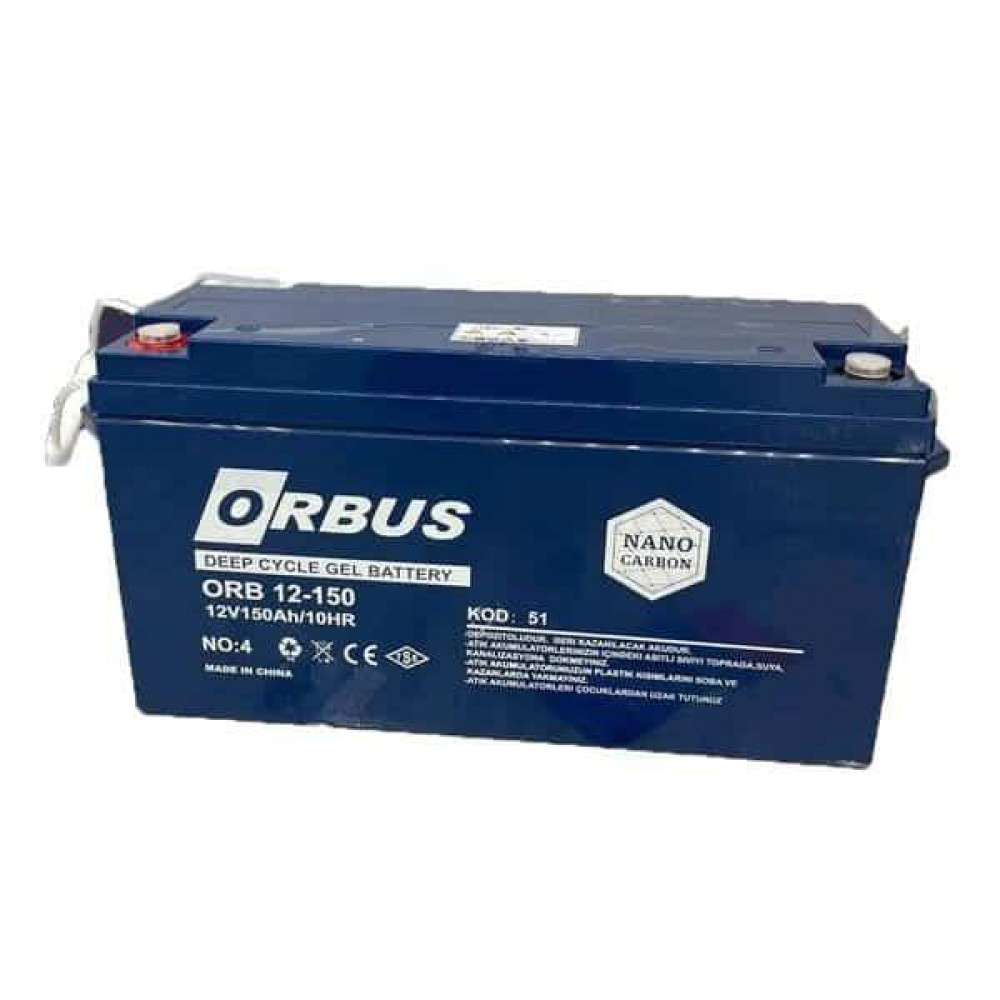 Акумулятор ORBUS CG12100 150Ah 12V GEL 2115777