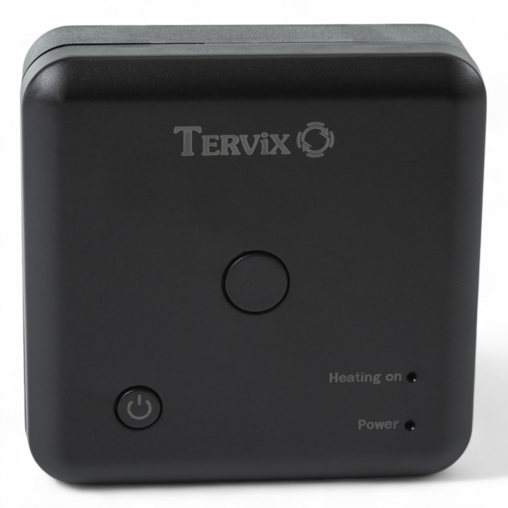 118330 Безпровідний кімнатний термостат WiFi Tervix Pro Line для газового/електричного котла, чорний 118330