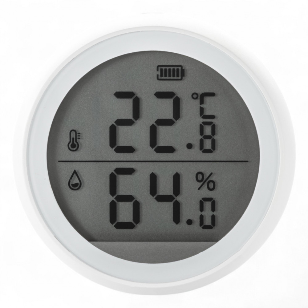 412041 Безпровідний датчик температури та вологості з екраном Tervix Pro Line ZigBee T&H 412041