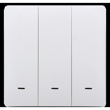 438111 Розумний клавішний вимикач Tervix Pro Line ZigBee Push Switch (3 клавіші), без нуля