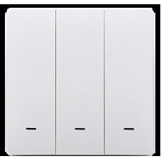 438021 Розумна клавішна кнопка-вимикач Tervix Pro Line ZigBee Push Button (3 клавіші), на батар.