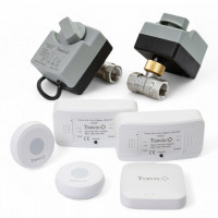 4922611-1 Система захисту від потопу для розумного будинку Tervix ZigBee Water Stop на 2 труби 1/2"