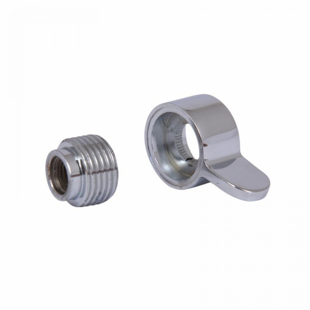 Ручка перемикання режимів Qtap (46х23,5х28) для змішувача для ванни з довгим виливом Vlasta New Chrome QTVLA4623528CRM49636 SD00055760