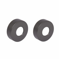 Декоративна накладка на ексцентрик Qtap (19х59,5х59,5) для змішувачів для ванни та душової системи Vlasta New Gunmetal Black PVD