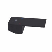 Ручка 25 мм Lidz (90х35х26,4) для змішувачів Kubis Black LDKUB903526449500