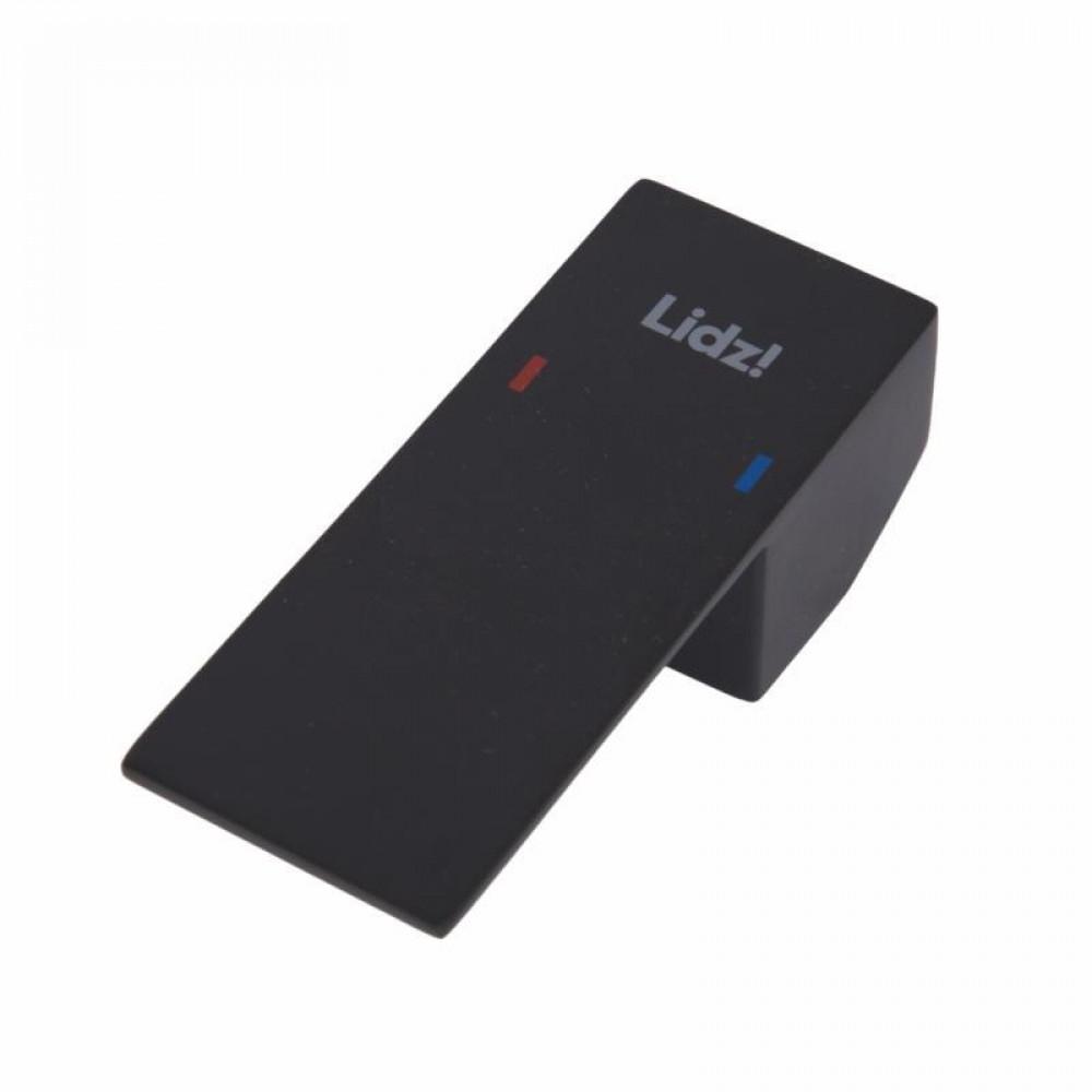 Ручка 25 мм Lidz (90х35х26,4) для змішувачів Kubis Black LDKUB903526449500 SD00055624
