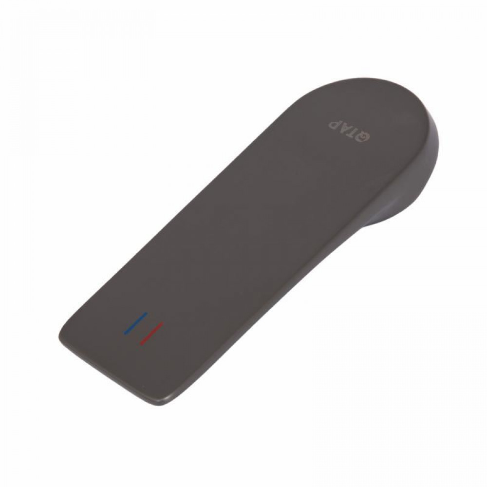 Ручка картриджа Qtap (116,5х41,5х18) для змішувачів Vlasta New Gunmetal Black PVD QTVLA11654151849628 SD00055752