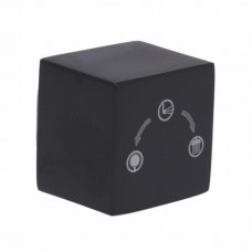 Ручка Qtap (25,7x32x32) для душової системи прихованого монтажу на два споживача Gemini Gunmetal Black PVD QTGEM257323250062