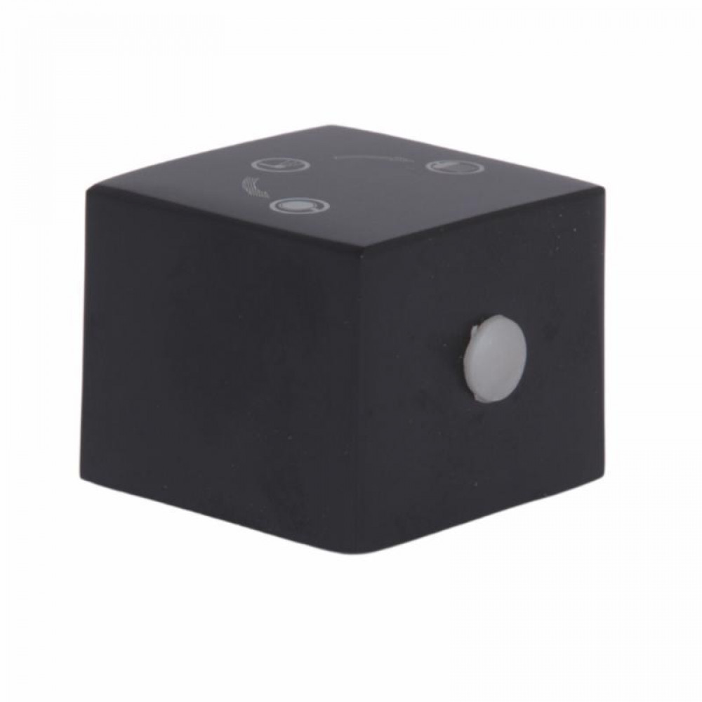 Ручка Qtap (25,7x32x32) для душової системи прихованого монтажу на два споживача Gemini Gunmetal Black PVD QTGEM257323250062 SD00056186