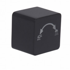 Ручка Qtap (23,7x30x30) для душової системи на три споживача Gemini Matt Black QTGEM2373030BLA50064