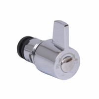 Ручка перемикання режимів Qtap (45х27х15) для змішувача для ванни з коротким виливом Vlasta New Chrome QTVLA452715CRM49638