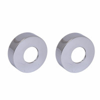 Декоративна накладка на ексцентрик Qtap (19х59,5х59,5) для змішувачів для ванни та душової системи Vlasta New Chrome