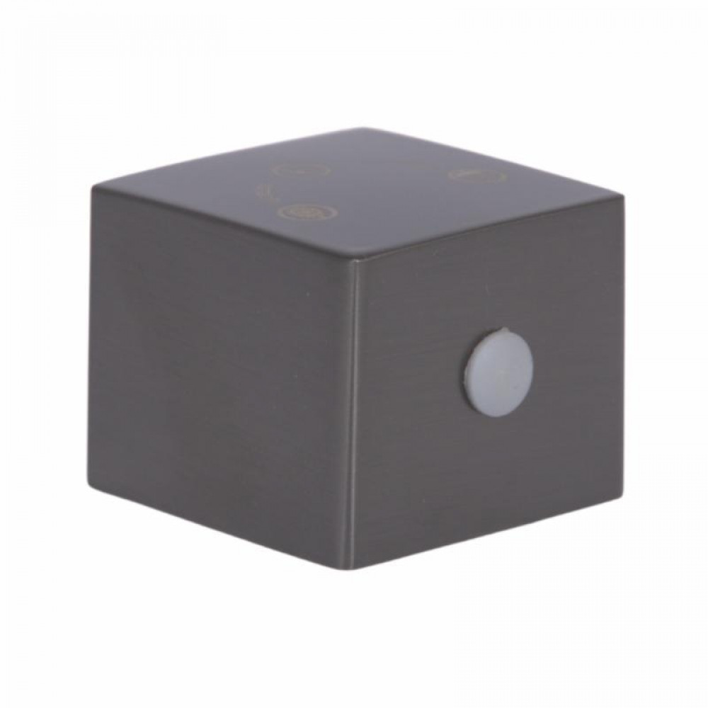 Ручка Qtap (25,8x32x32) для душової системи на три споживача Gemini Gunmetal Black PVD QTGEM258323250065 SD00056189