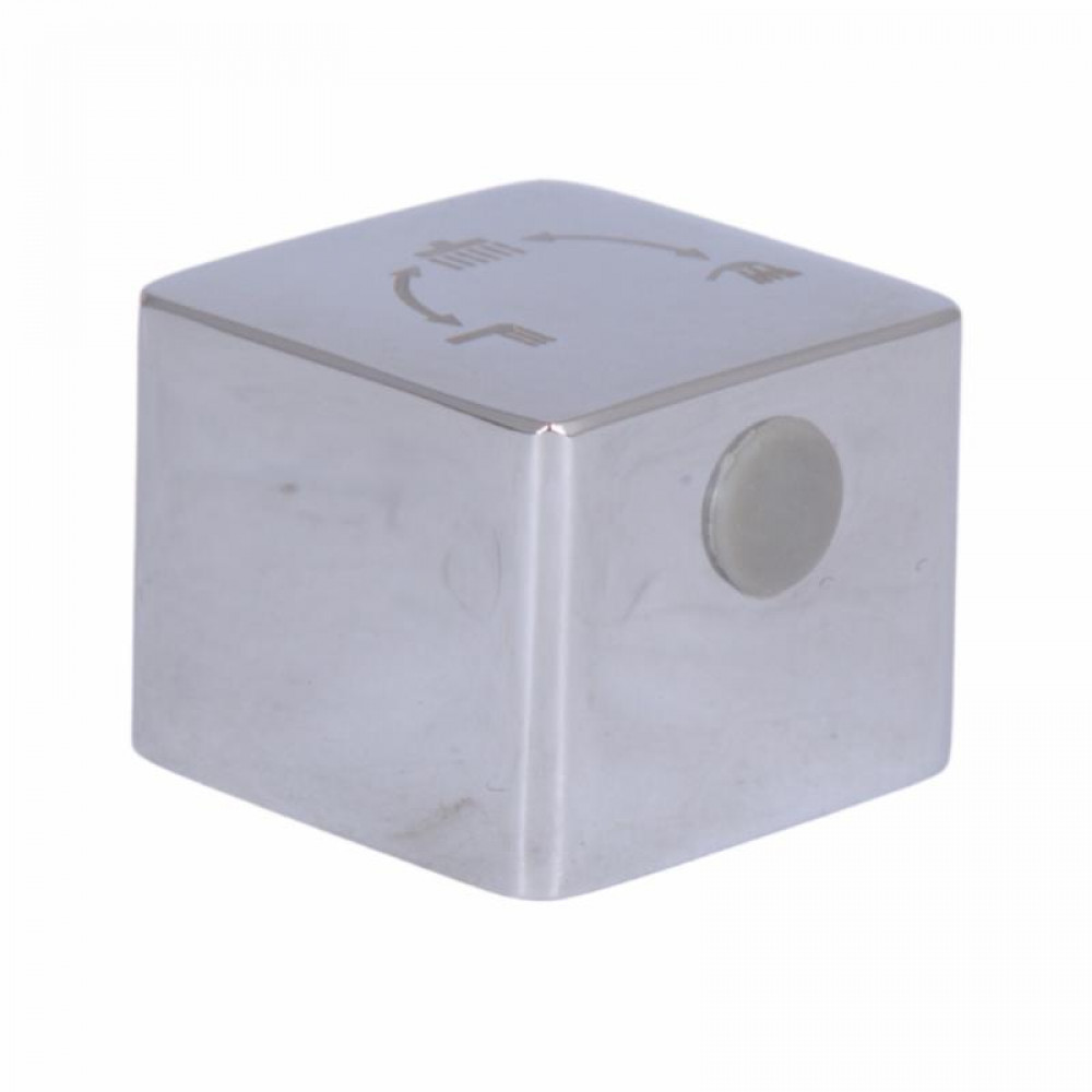 Ручка Qtap (23,7x30x30) для душової системи прихованого монтажу на три споживача Gemini Chrome QTGEM237303050060 SD00056184