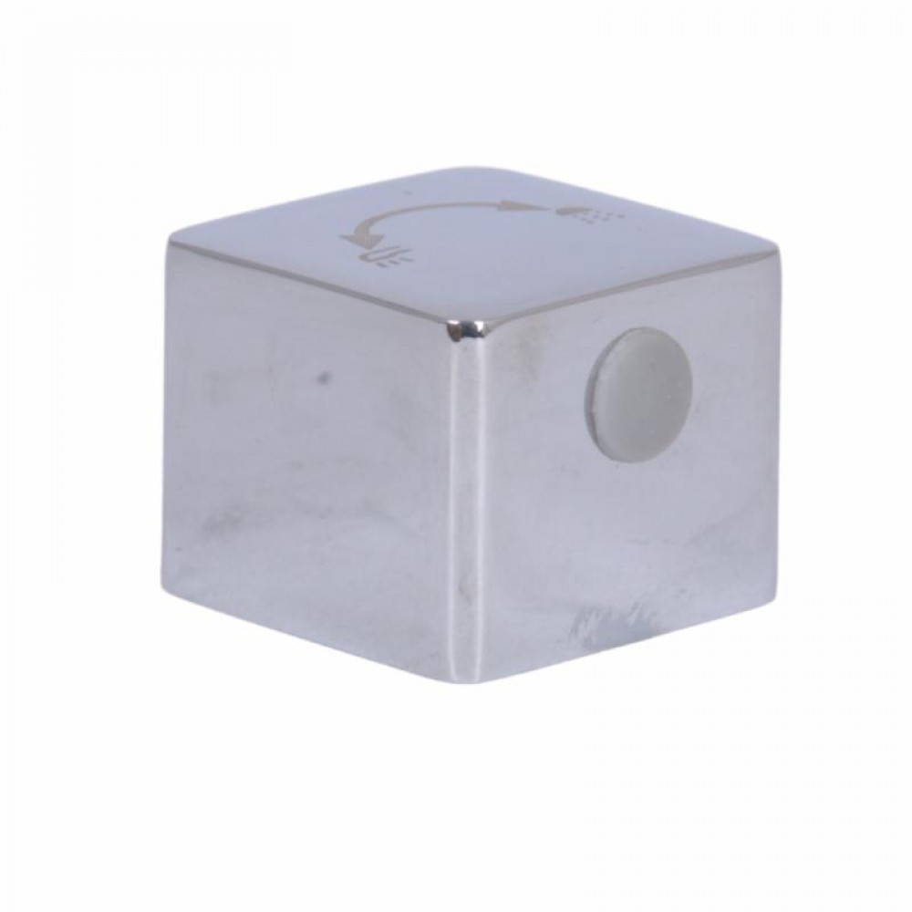 Ручка Qtap (23,9x30x30) для душової системи прихованого монтажу на два споживача Gemini Chrome QTGEM239303050063 SD00056187