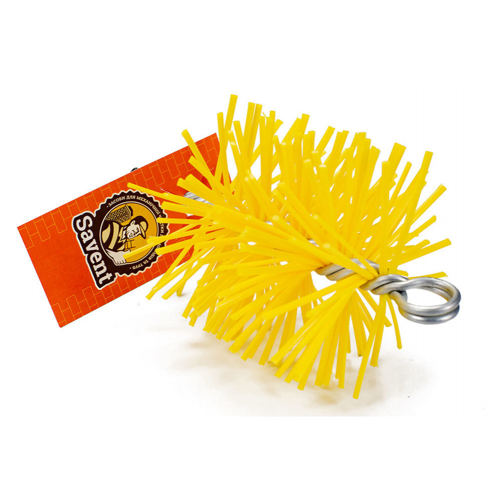 Щітка пластикова для чищення димоходу Savent 110 мм 96301