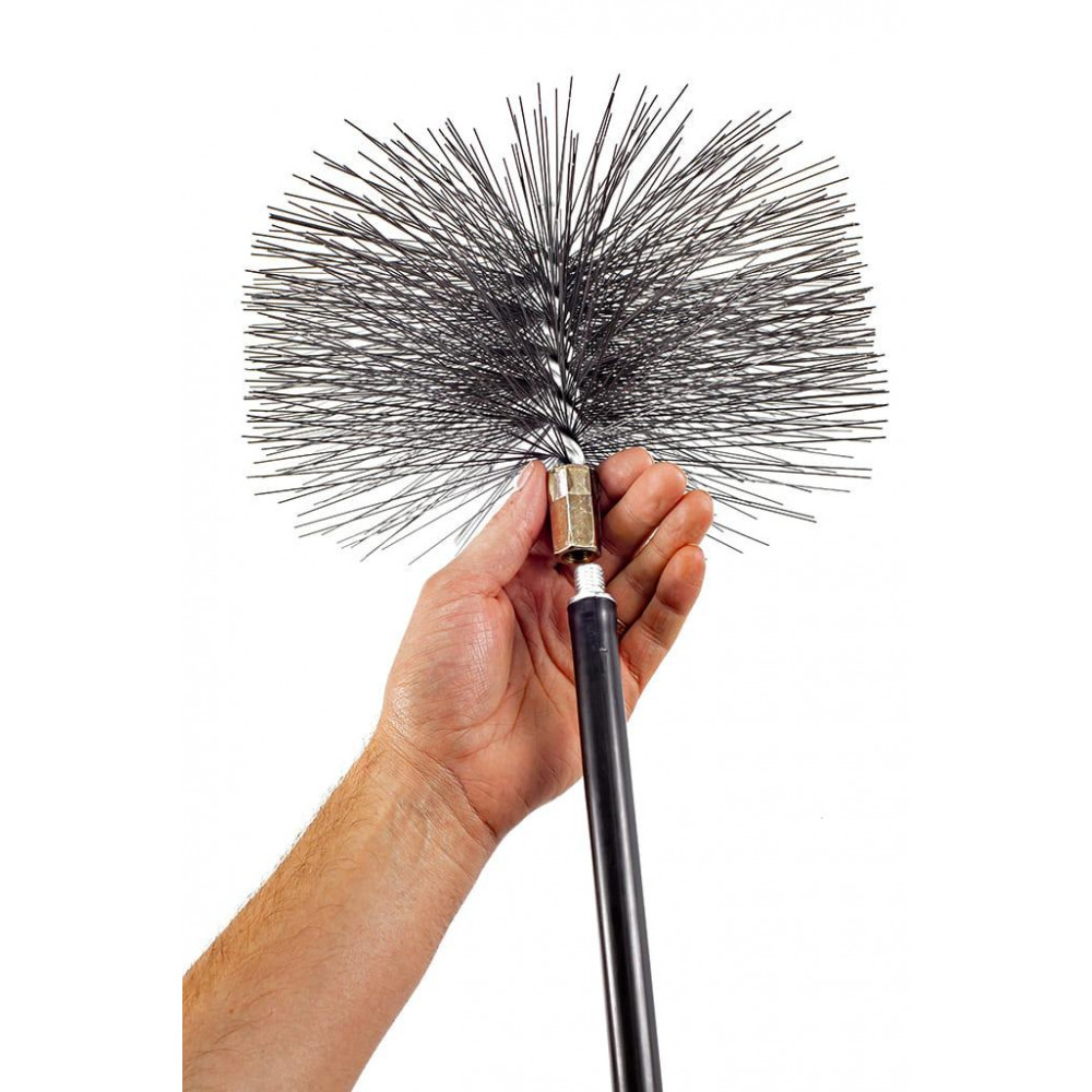 Щетка металлическая для чистки дымохода Savent 250 мм 96322