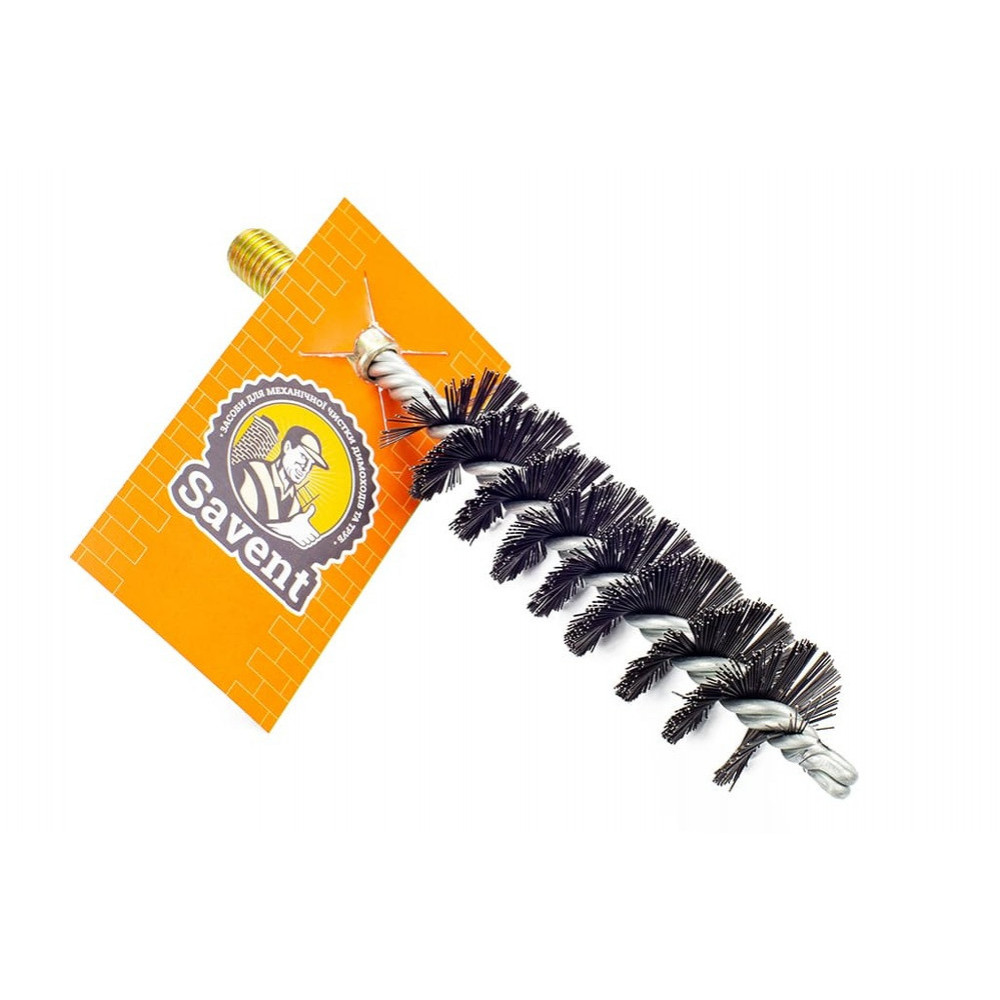 Щітка металева для чищення теплообмінника котлів, труб Savent 30 мм 96324