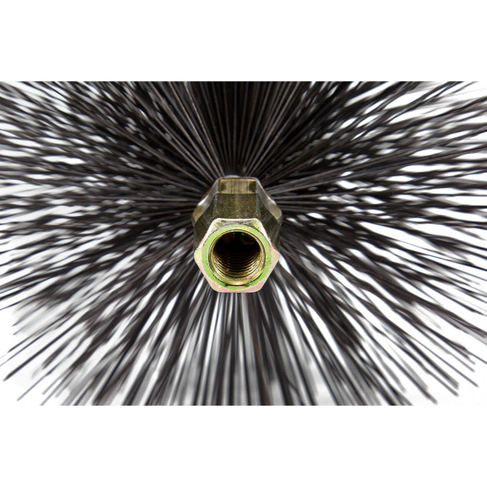 Щетка металлическая для чистки дымохода Savent 130 мм 96315