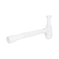 Сифон для раковини Lidz (WHI) 60 08 E003 00 (вихід 50 мм) без випуска