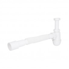 Сифон для раковини Lidz (WHI) 60 08 E003 00 (вихід 50 мм) без випуска