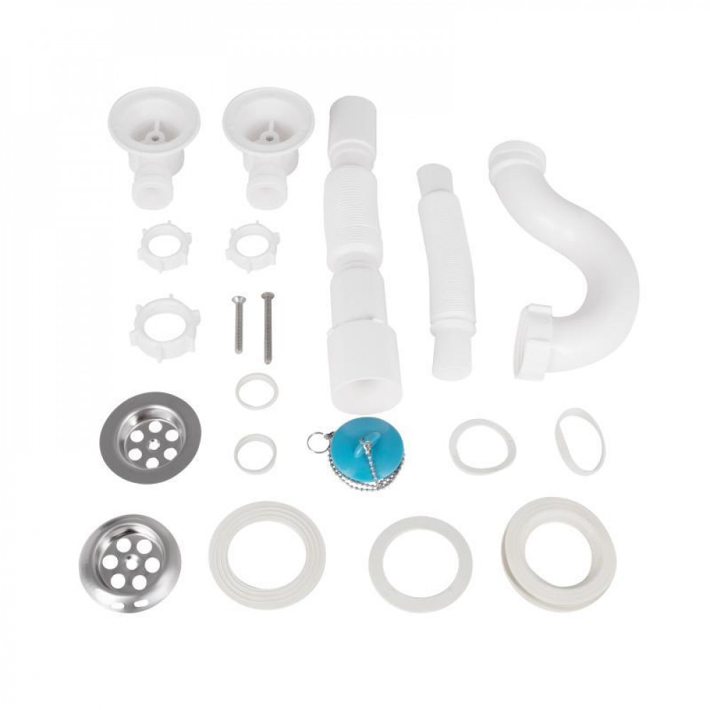 Сифон для ванны Lidz (WHI) 60 03 V001 00 прямоточный (выход 50 мм) SD00042786