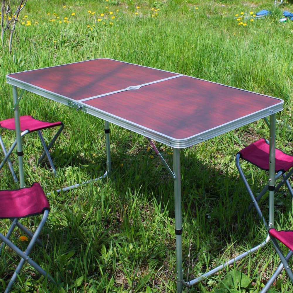 Розкладний стіл для пікніка, стільці SP00483