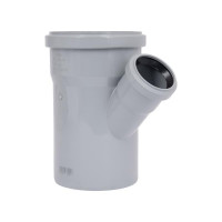 Трійник PPR каналізаційний TA Sewage 110х50х110, 45°
