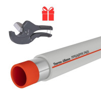 Акційний набір Thermo Alliance: Труба Композит PPR-Al-PPR 25х4,2 мм, PN 25 60м + Ножиці для пластикових труб d20-40, лезо нерж.