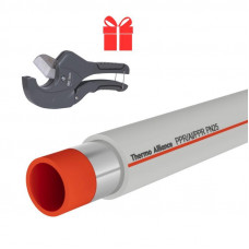 Акційний набір Thermo Alliance: Труба Композит PPR-Al-PPR 32х5,4 мм, PN 25 40м + Ножиці для пластикових труб d20-40, лезо нерж.