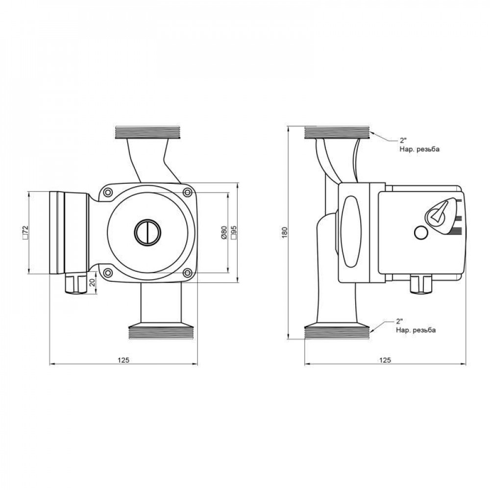 Насос циркуляційний Thermo Alliance LPS 32/60/180 SD00047129