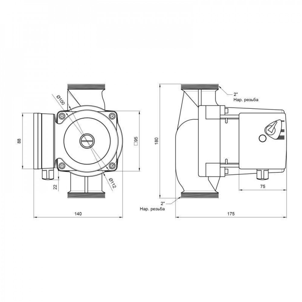 Насос циркуляційний Thermo Alliance LPS 32/80/180 SD00047131