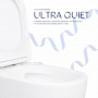 Унітаз підлоговий Qtap Evia Ultra Quiet 630×350×795 мм з сидінням Soft-close, White QTEVI27W49258 SD00055382
